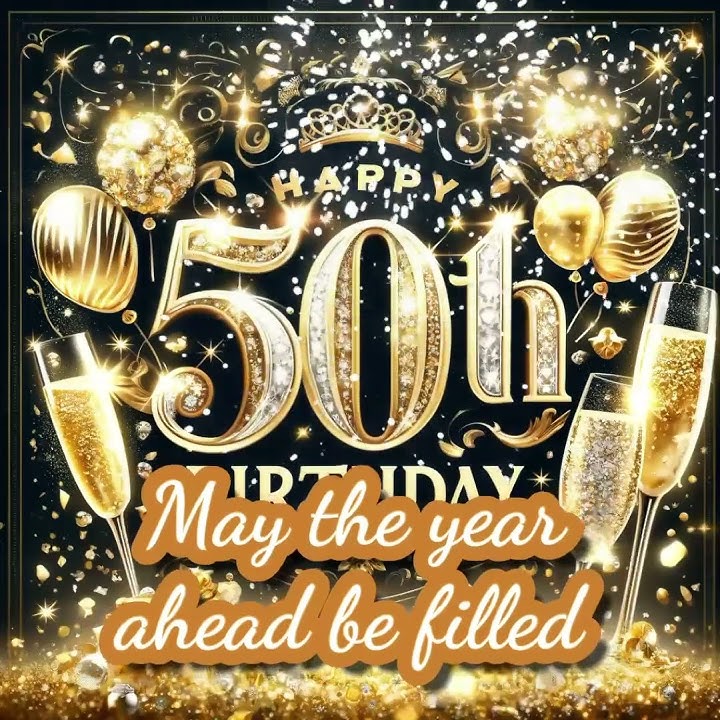 Pesan Video Ulang Tahun ke-50 #Happy50thBirthday #MilestoneBirthday #Celebrate #HalfCentury