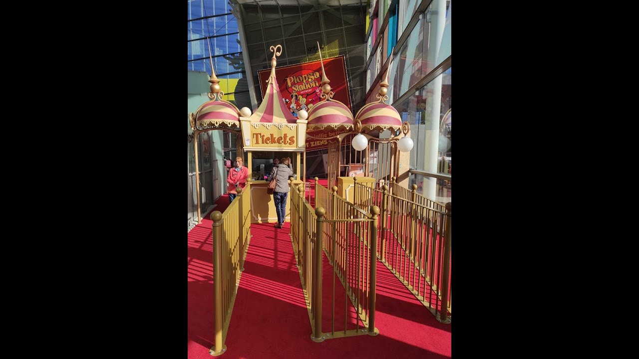 [Walktrough] Plopsa Station Antwerpen - opening 23/10/2021