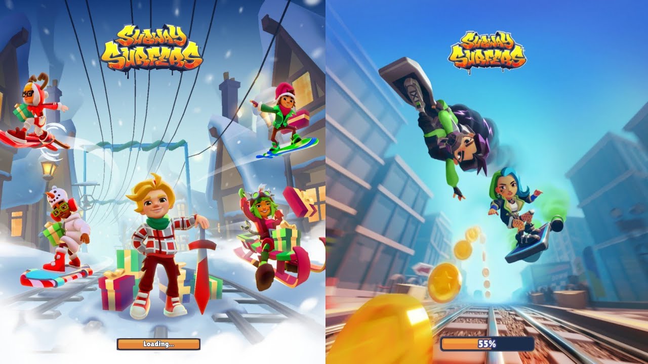 Subway Surfers : North Pole 🆚 Shenzhen Showdown 2024 Maps Comparison 
