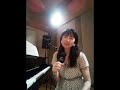 「淡く揺れる想いを、歌にのせて。」JUJU『みずいろの影』カバー #歌ってみた 🎤🎹#JUJU #みずいろの影 #カバー #ピアノ弾き語り #shorts