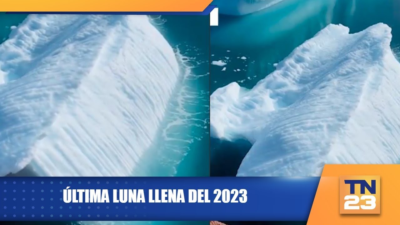 Un iceberg se dio vuelta - YouTube