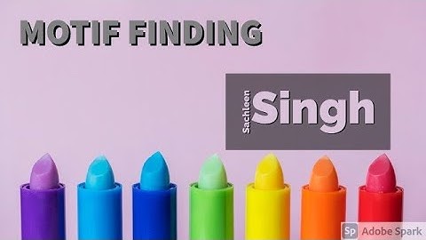 Motif Finding and why do we need it?