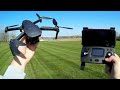 SG907 Max Great Low Cost Brushless GPS Drone Flight Test Review