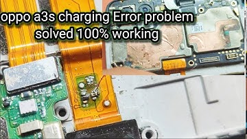 oppo a3s charging Error problem solved 100% working 💪 ||#jkmobiletechnology