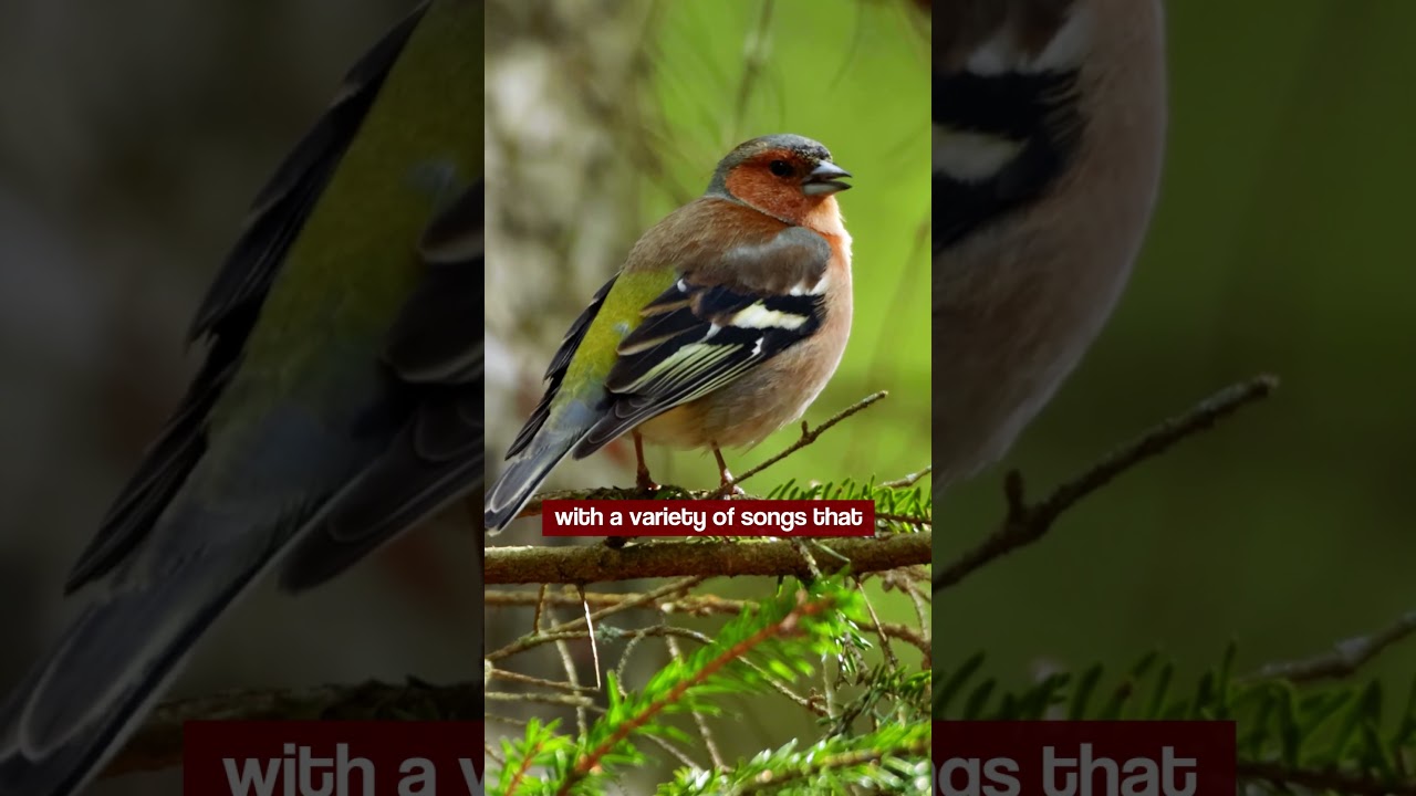 Bird Sounds - The Chaffinch Song is a Joy to Hear 