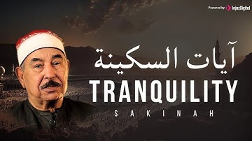 تلاوة تريح قلبك وتزيل همك 🤍 آيات السكينة ✨ بصوت الشيخ محمد محمود الطبلاوي
