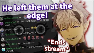 Ruze is really a MASTER at EDGING HIS VIEWERS!【Holostars EN | Crimzon Ruze】