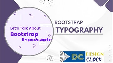 Typography in Bootstrap | Web Designing