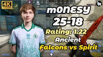 m0NESY (25-18) Falcons vs Spirit (Ancient) | IEM Chengdu 2025 #cs2 #m0nesy