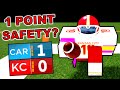Is the 1 POINT SAFETY Possible in Football Fusion 2?