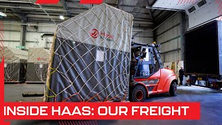 Inside Haas: How an F1 Team's Freight Operation Works