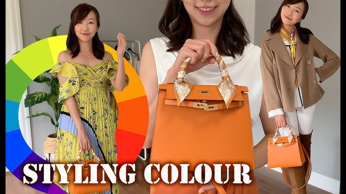 HERMES Bag Haul/Reveal** - HERMES 32cm 'FEU' Orange Epsom Leather Kelly Bag  with Gold Hardware 