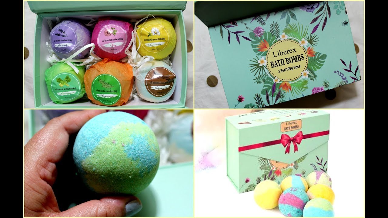 Liberex Bath Bombs Gift Set YouTube