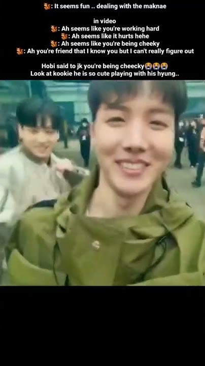 Hobi on Weverse with Jungkook | 220211