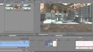 Sony Vegas 9.0 Masking Transiton Tutorial