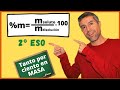 🔥 TANTO POR CIENTO EN MASA - Problemas de CONCENTRACIÓN