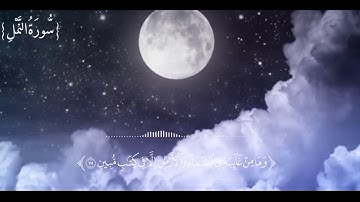 ما تيسر من سورة النمل {وَإِنَّهُ لَهُدًى وَرَحْمَةٌ لِّلْمُؤْمِنِينَ} (77)/احمد شهده