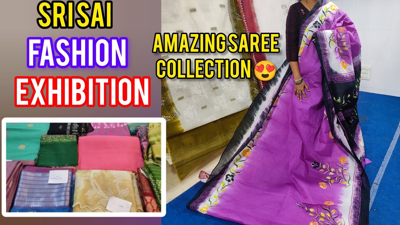 Sri Sai Fashion Exhibition😍Amazing Saree Collection |Shopping Vlog#sareecollection#fashionexhibition