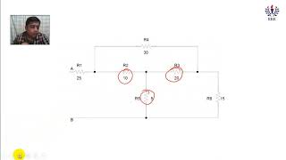 Network Reduction using Star-Delta Transformation Part 1