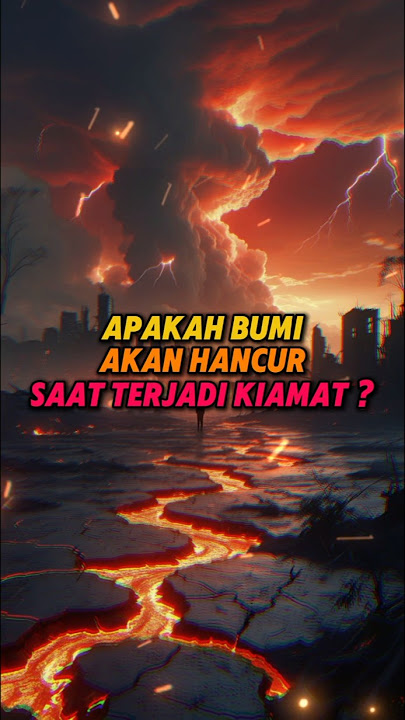Apakah bumi hancur saat terjadi kiamat? | 1 Menit Islam #kisahislami #kiamat #akhirzaman #islam