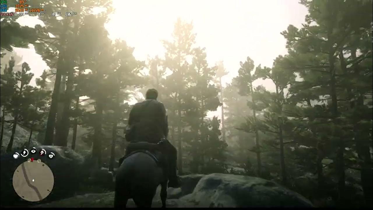 Red Dead Redemption 2 on Ryzen 3 3200G (1080p Optimised Settings