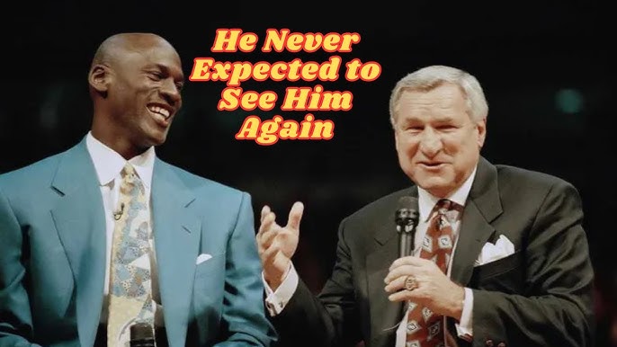 Michael Jordan nhìn thấy người thầy cũ của mình trên khán đài—Những gì diễn ra sau đó là cảm xúc thuần túy - YouTube