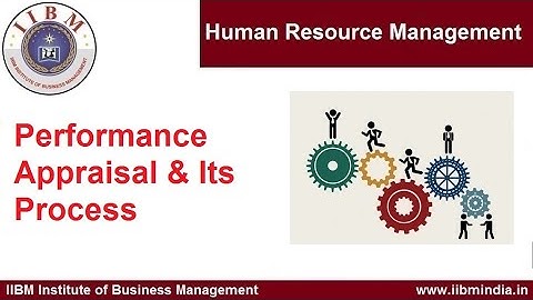 IIBM Institute | Human Resource Management | Performance Appraisal And Its Process