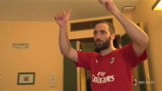 Arrivo Higuain a Milano