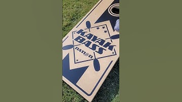 Custom Cornhole Boards - My first set