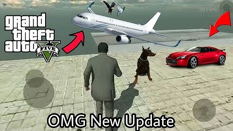 UNITY GTA 5 V1.7 New Aeroplane-Dog-car Update Download|Playstore gta5 unity android download game
