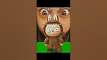 labubu filter blink #trending #trollface #edit