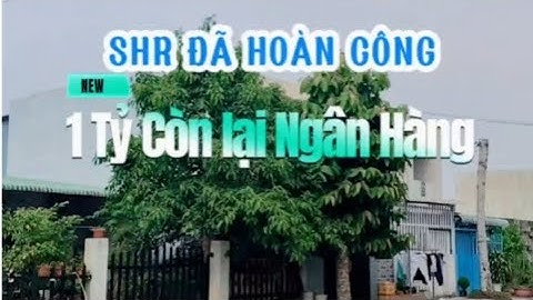 Chỉ cần 1Tỷ đã sở hữu được căn nhà mặt tiền đường nhựa SHR NHÀ CÓ HOÀN CÔNG #phátđạt0961359289