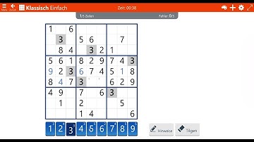 Microsoft Sudoku Classic Easy, August 18, 2024, Daily Challenges