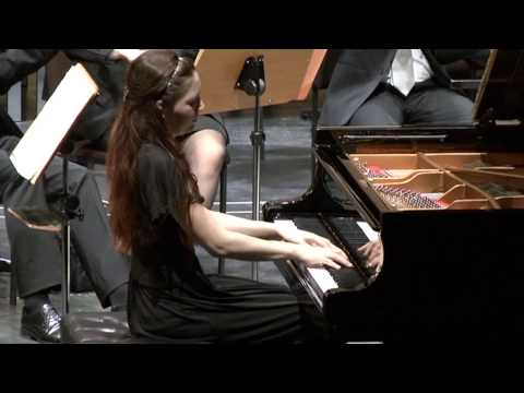 Ekaterina Litvintseva plays Rachmaninov Concerto no. 1 op.1 fis-moll, 2nd and 3rd parts