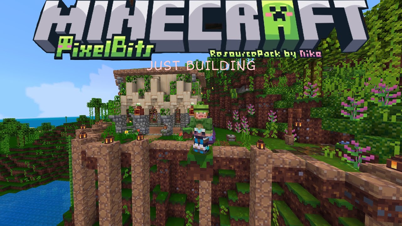 MINECRAFT NO TALKING JUST BUILDING! ADDING SMALL DETAILS - YouTube