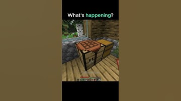 What;s happening?  #minecraft #minecrafthumor #minecraftshorts #memes #java #mojang #mcpe #mine