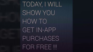 Get In-App Purchases for FREE ANDROID (NO ROOT) (NO COMPUTER) *NEW* Working Method