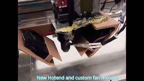 Upgrades to my DIY 3D printer