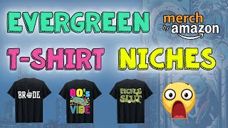 BEST SELLING EVERGREEN Niches for Print-On-Demand. Top Selling TShirt Design Ideas (WORTH MILLIONS💵)