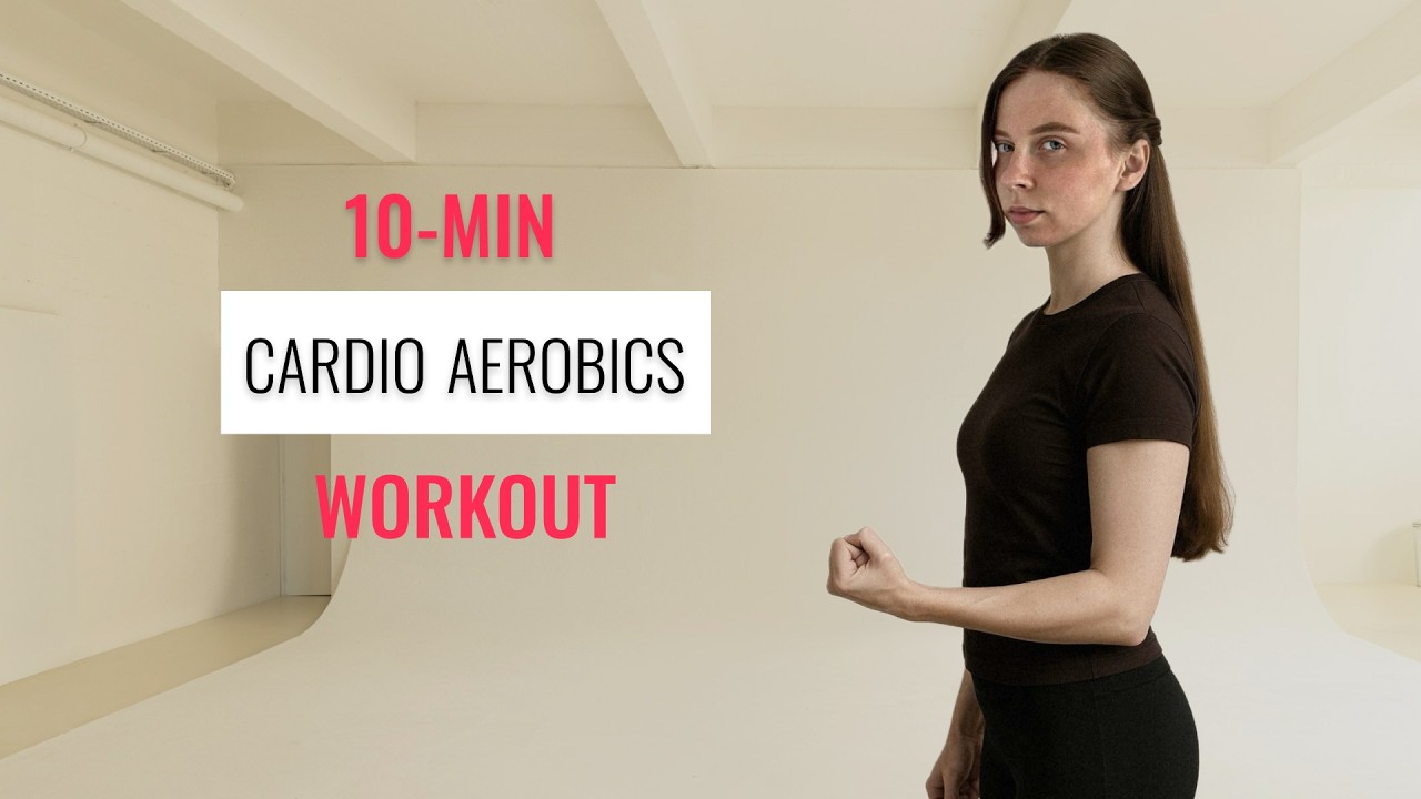 10 MIN FAT BURNING CARDIO | At home | No equipment | Begginer friendly ...