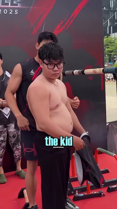 Fat Kid Left Him Speechless!(@dohyun_streetworkout)
