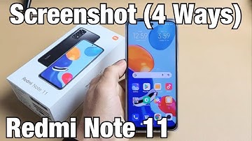 Redmi Note 11: How to Take Screenshot (4 Ways)