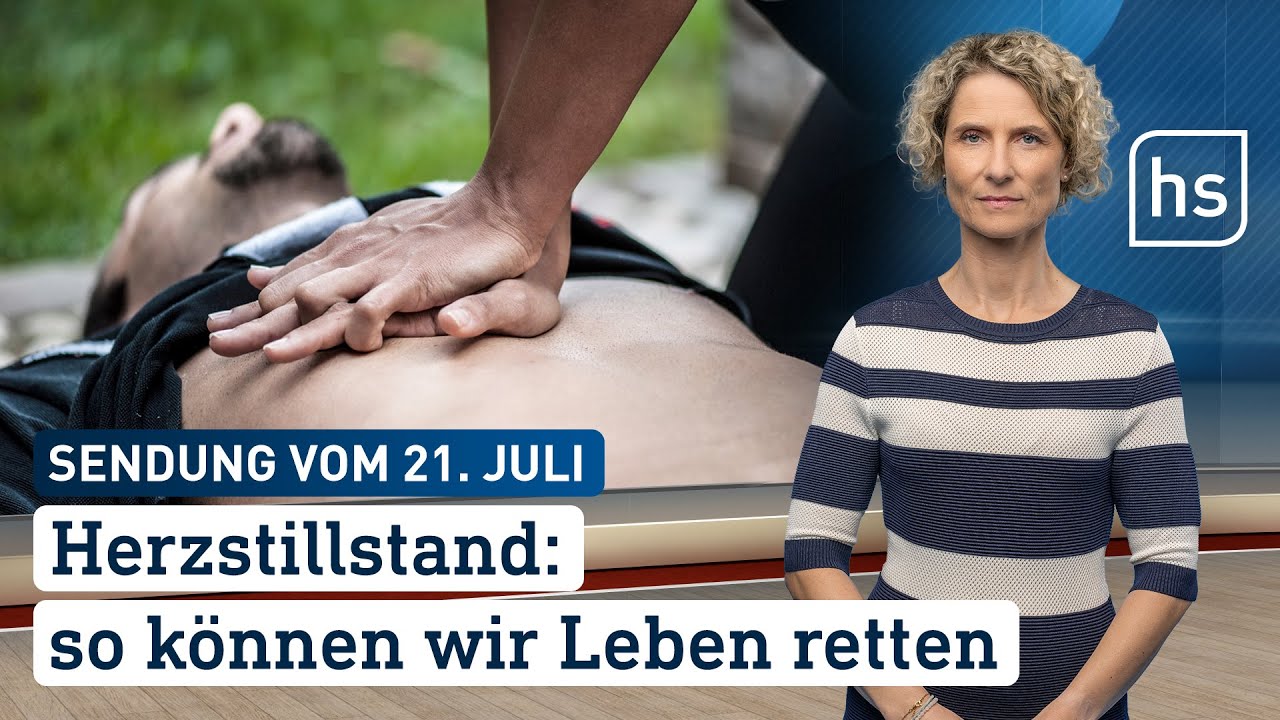 Herzstillstand: so können wir Leben retten | hessenschau vom 21.07.2024