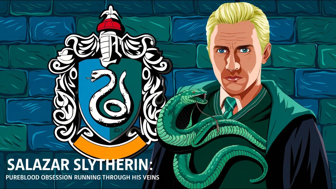 "Salazar Slytherin: Pureblood Obsession Running Through His Veins"