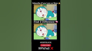 Find 3 Differences 🤯 #shinchan #anime #difference #cartoon #ytshorts #shorts #viralvideo