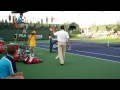 Rohan bopanna argues with umpire