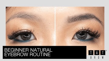 Beginner Natural Eyebrow Routine | Tatbrow® Microblade Pen