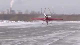 Як 18Т. Полёт над Сургутом / Yak 18T. Flight over Surgut