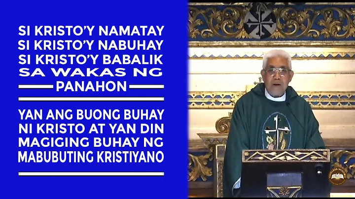 Timeless Wisdom | Homily | Misteryo ng Pananampalataya | Fri 25thWk Ord Time | Fr Enrico Gonzales OP