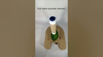 How to make Microscope with cardboard | Science project 2025